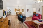 Open plan living area